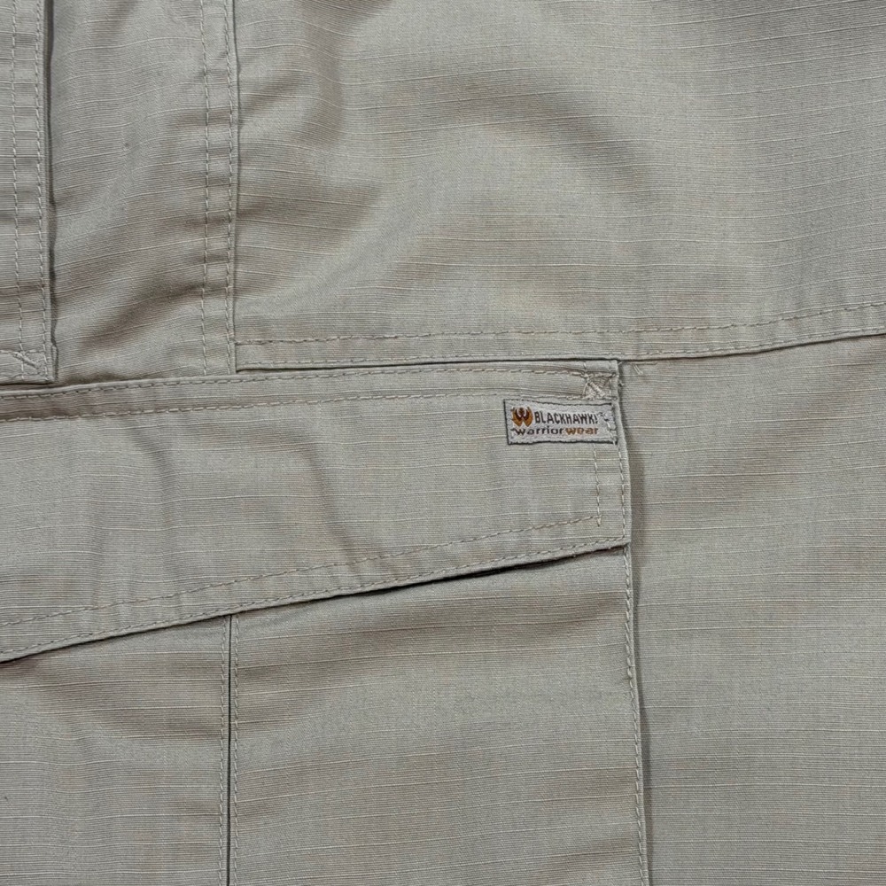 Blackhawk‎ Warrior Wear Mens 38x32 Tactical Cargo Pants Khaki Ripstop Utility - Picture 2 of 11